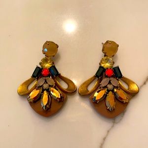 JCREW gold earrings